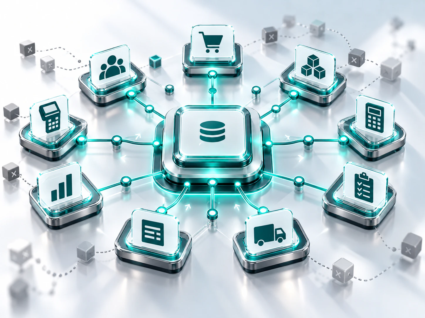 ERP-connected systems supporting operational visibility